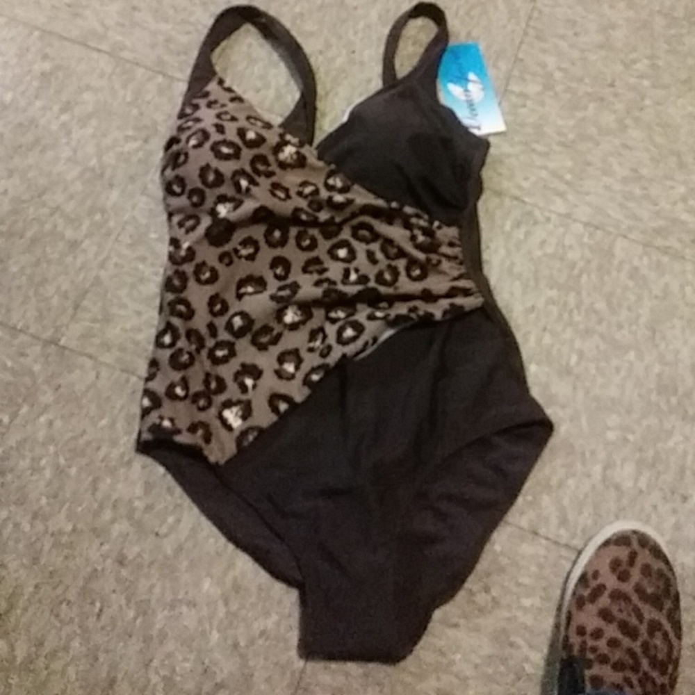 Ladies one-piece bathing suit